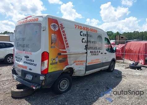 2015 Ford Transit-250 z USA, uszkodzony, nr VIN 1FTNR2CM1FKA00768